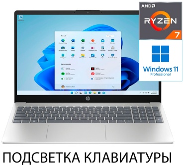 HP 15-fc0283ki 15.6" / 24 Гб / SSD 1000 Гб / Win 11 Pro / D28P3EA#UUQ