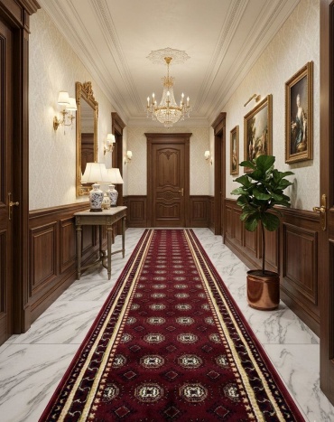 Ковровая дорожка Nazar Texstil короткий ворс, полипропилен, полиэстер, 80 см x 5 м