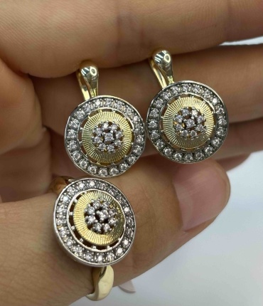 Arshat Jewels медицинская сталь, фианит
