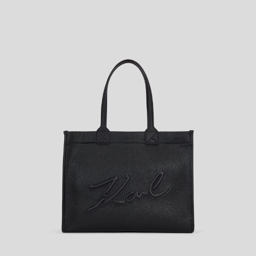 Сумка тоут Karl Lagerfeld искусственная кожа черный