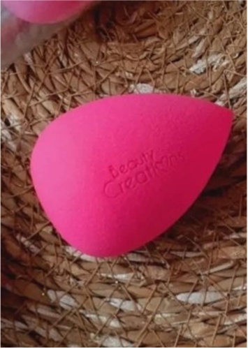 Beauty Creations спонж клиновидный, спонж капля искусственный ворс 1 шт