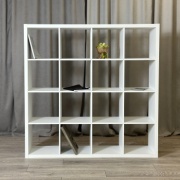Стеллаж напольный IKEA, 147x39x147 см, белый