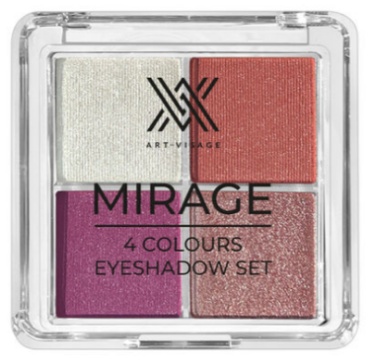Art-Visage тени сухие MIRAGE 02 falmingo