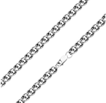 Kany shop 925S длина 55 см, вес 15.94 г серебро, плетение бисмарк