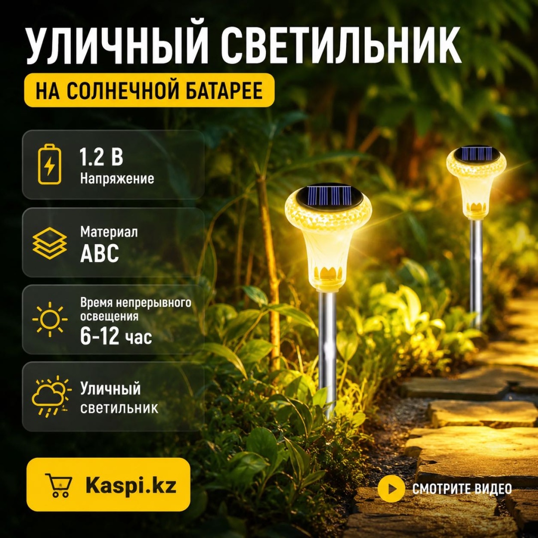 Уличный светильник в грунт / на штыре 29.5 см