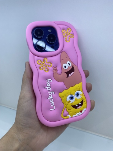 Чехол DoDoMall для Apple iPhone 15 Pro светло-розовый