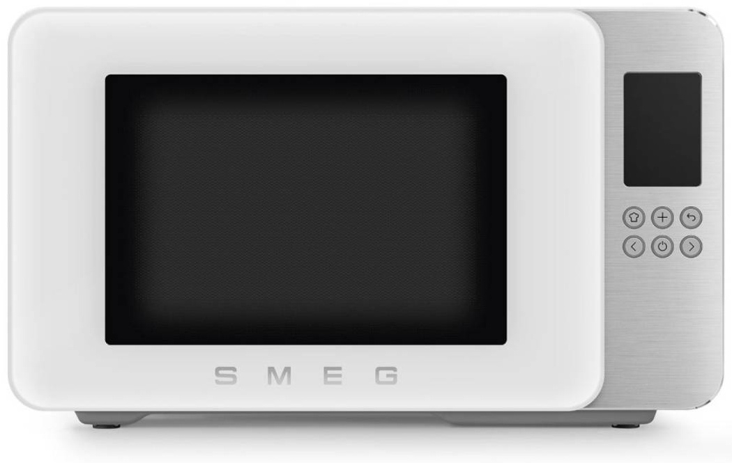 Микроволновая печь Smeg MOC01WHMEU белый, серебристый