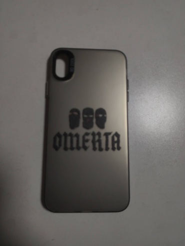 Чехол для Apple iPhone Xs Max серый