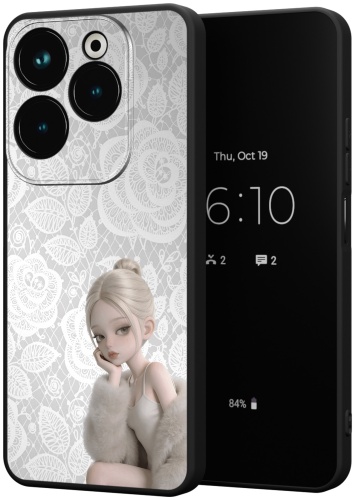 Чехол для Infinix HOT 40, HOT 40 Pro рисунок