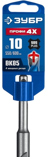 ЗУБР бур 29313-600-10 (SDS-plus, 10х550х600 мм) 1 шт