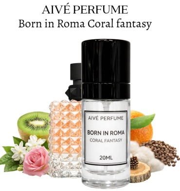 Aivé perfume Born in Roma Coral fantasy духи PARFUM 20 мл, для женщин