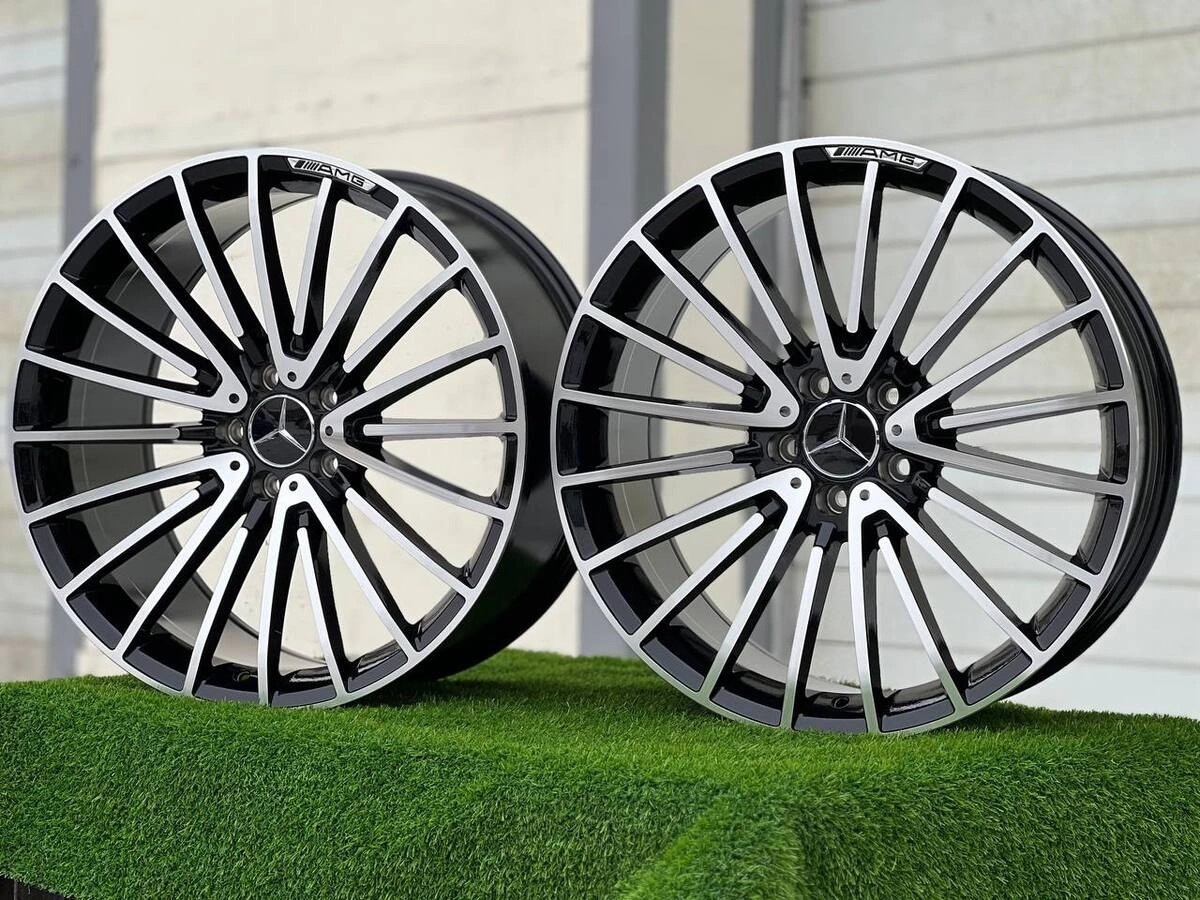 KOKO mercedes-amg-0235-GLOSS BLACK FACE 8.5/9.5x20/5x112 D66.6 ET34 4 диска черный