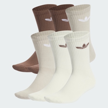 Носки, спортивные носки adidas 6 пар коричневый 37-39