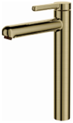 Смеситель D&K DA1502007, латунь, цвет золотой