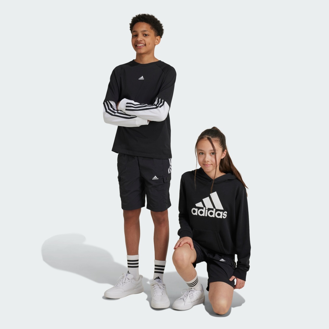 Спортивные шорты adidas J JAM WV CRG SH черный