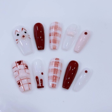 Nail Art накладные ногти 000000000000 1 шт