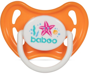 Пустышка Baboo 5-028, 1 шт, мультиколор