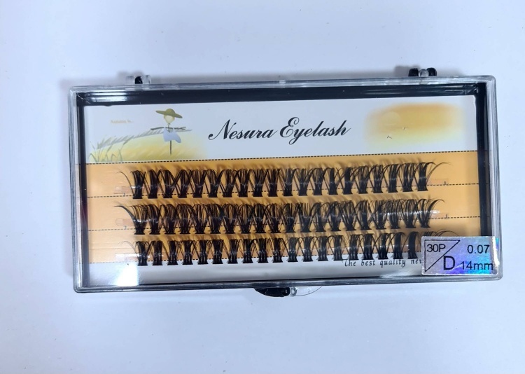 NESURA 30P пучковые D 0.07 мм черный 14 мм