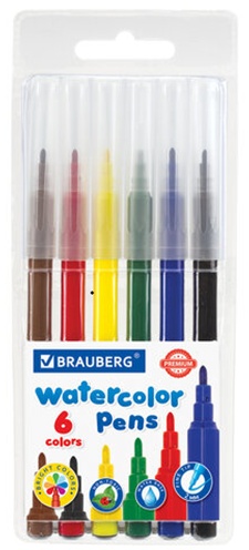 Фломастер Brauberg 6 шт