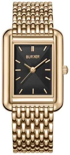 Кварцевые BURKER Olivia Gold Black нержавеющая сталь