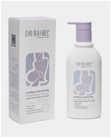 Dr. Rashel Soothing & Moisturizing FEMININE WASH гель для интимной гигиены 220 мл