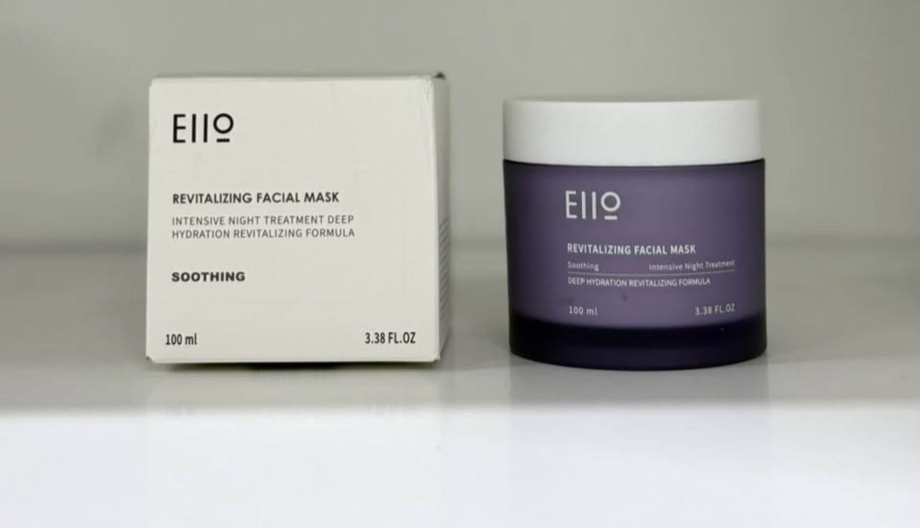 Маска для лица EIIO ночная Revitalizing Facial Mask Soothing 100 мл