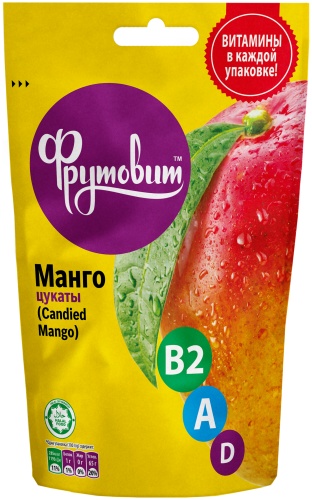 Фрутовит цукаты манго 100 г