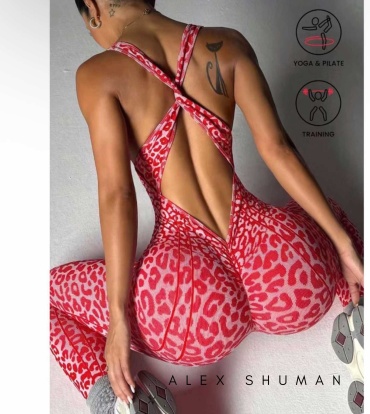 Спортивный костюм ALEX SHUMAN красный