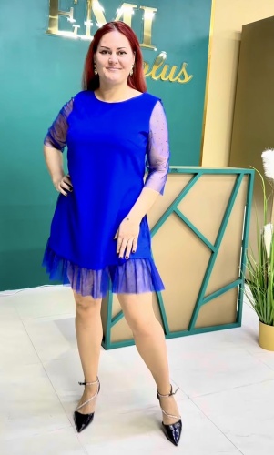 Вечернее платье FASHION синий