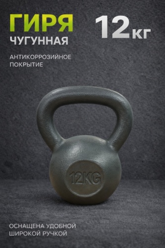SPORT LVL 12kg цельнолитая 12 кг
