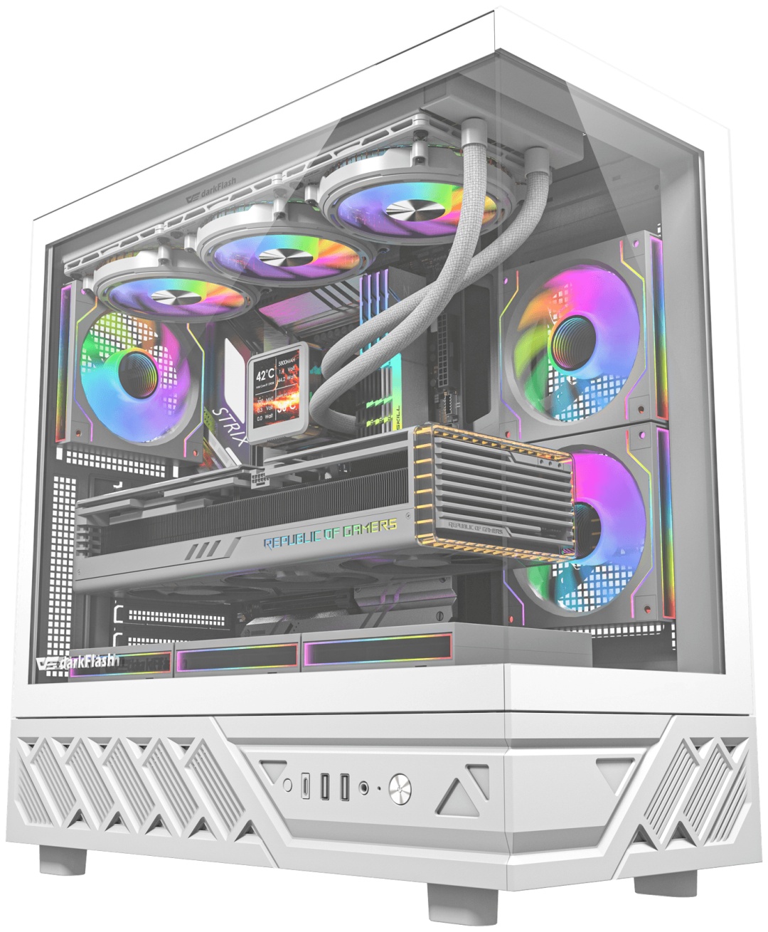 Корпус DarkFlash DS950 белый