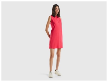 Повседневное платье UNITED COLORS OF BENETTON красный