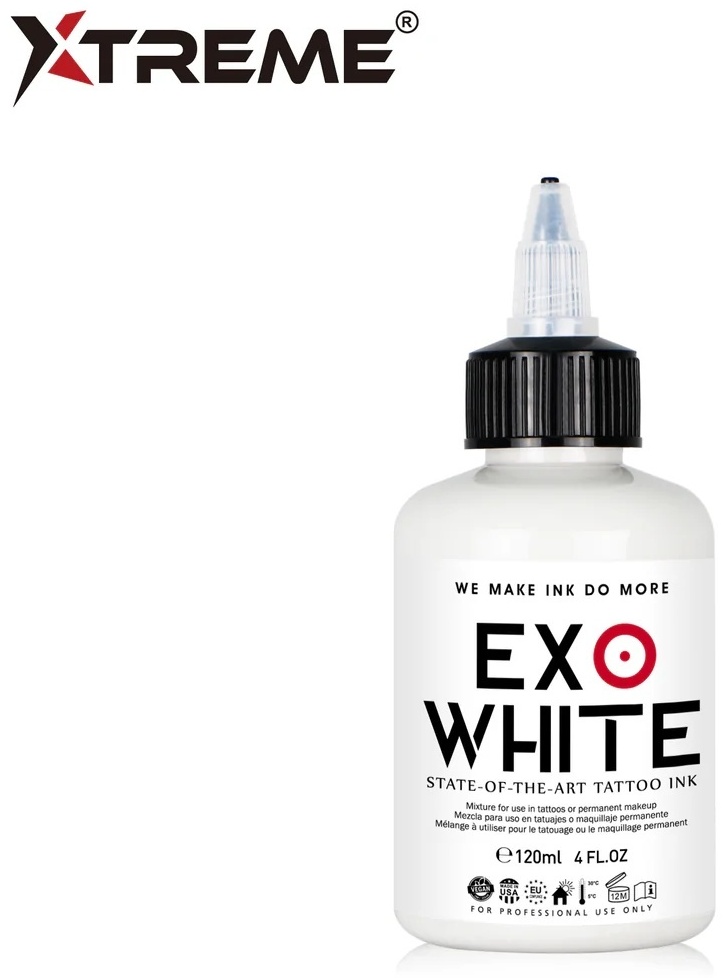 XTREME Tatto Ink пигмент Exo White 30 мл