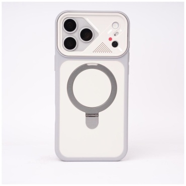 Чехол M MNS для Apple iPhone 17 Pro Max светло-серый