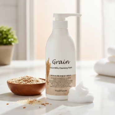 Medi Flower Grain Facial Milky пенка 500 мл
