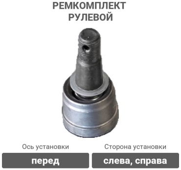 Кедр ремкомплект рулевой тяги MK3302-34.14.102 / 3302-3414029