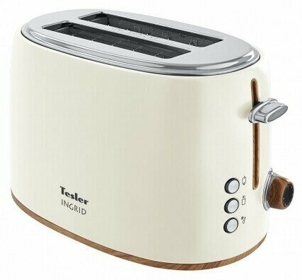 Тостер Tesler TT-240 бежевый