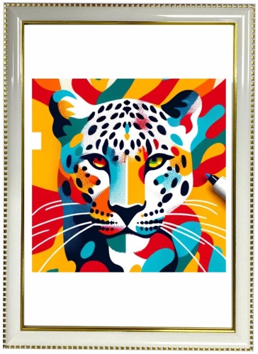 Ansa постер Tiger 21x30 см