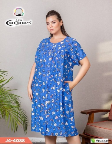 Платье COCOON синий