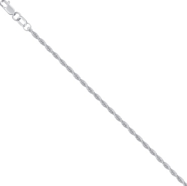 Lucente Silver ZO-НЦ_22-029Ю-3_0_35_45 длина 45 см, вес 3.97 г серебро, плетение кордовое