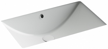 Раковина Ceramicanova CN6082 врезная прямоугольная 60х39 см, санфарфор