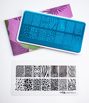 Lesly пластины Wild Prints 4