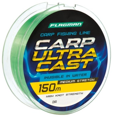 Леска Flagman монофильная FL07150028 0.28 мм прозрачный, зеленый
