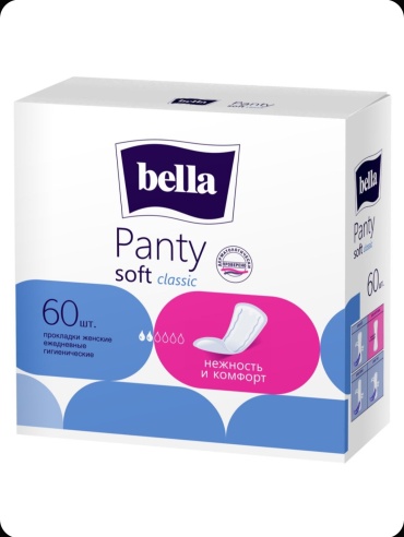 Bella прокладки ежедневные 123 60 шт
