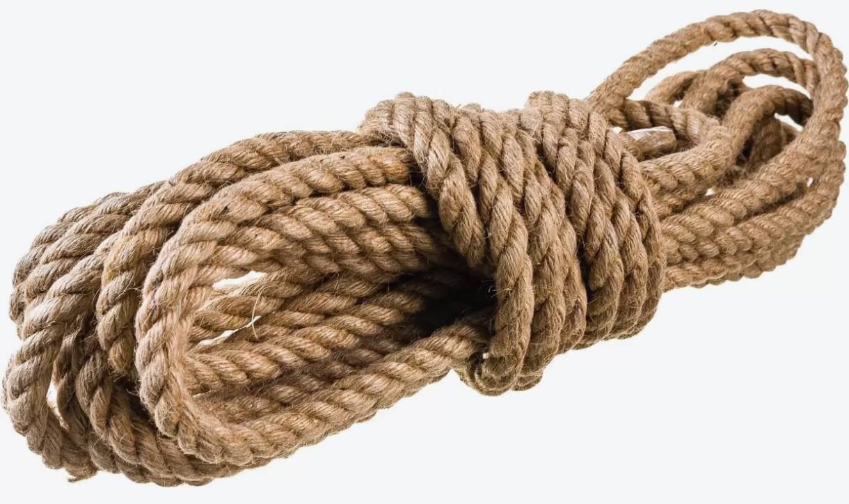 Веревка 30396289_050303364 2 м, джут