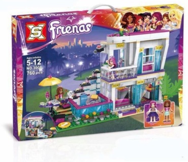 Конструктор SX Friends 3008, деталей 760 шт