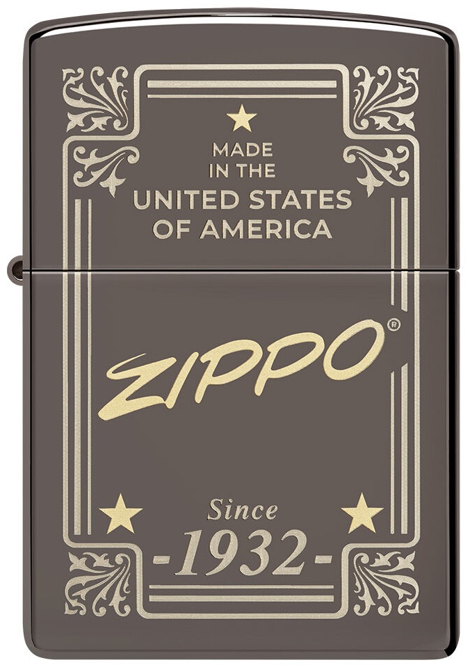 Zippo бензиновая зажигалка 48715, латунь