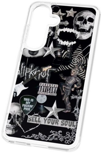Чехол Mcover для Samsung Galaxy S24 рисунок