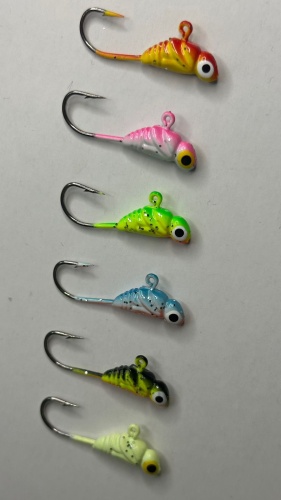 Мормышка Яман Мормышка рыбка окунь FISHING набор 6шт #80 1.4g 6 шт