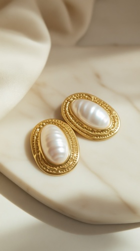 Серьги Lady Collection бижутерный сплав, искусственный жемчуг